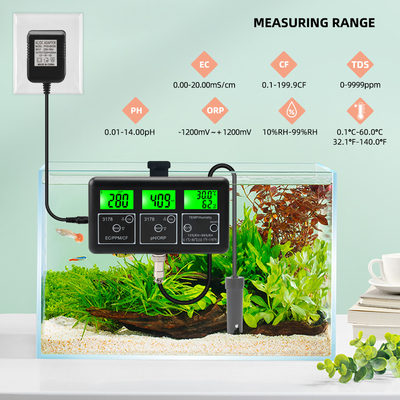 Industrial Lab Use Digital Water Quality Meter EC/PPM/pH/ORP/Temp