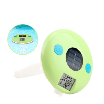 High Accuracy Smart Solar Pool Monitor With LCD Display In Light Green