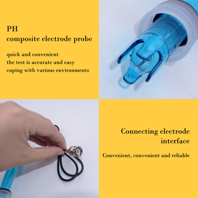 Replacement pH Sensor for Digital pH Meters BNC Connector