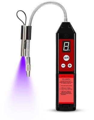 Freon Leak Detector With Flexible Probe And Audible Visual Alarm