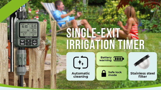 Watering Controller with Display for Garden and Pool Hydration