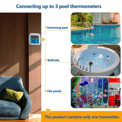 Multi-Zone Spa &amp; Fish Tank Thermometer 3-Channel Compatible