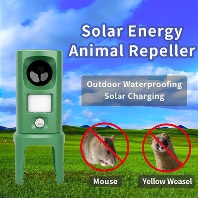 Solar Ultrasonic Animal Repeller For Garden Lawn