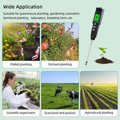 EC-8801 Soil Meter Portable digital display horticultural planting EC salt soil detector for household potted soil planting