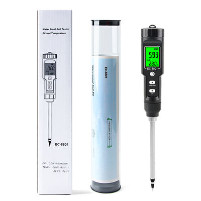 EC-8801 Soil Meter Portable digital display horticultural planting EC salt soil detector for household potted soil planting