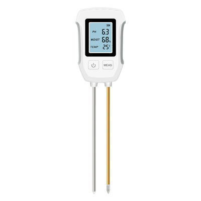Soil Tester: 3-in-1 pH, Moisture & Temperature Meter for Healthy Plants