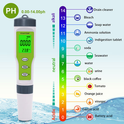 3 - in - 1 Water Quality Tester - pH/EC/Temp Meter with ATC for Home, Aquarium & Lab