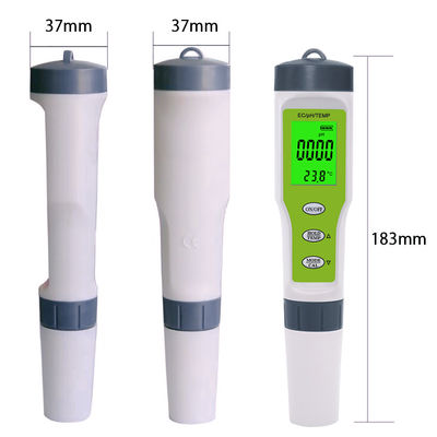 3 - in - 1 Water Quality Tester - pH/EC/Temp Meter with ATC for Home, Aquarium & Lab