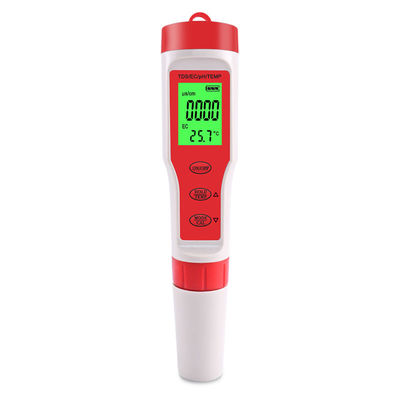 4 - in - 1 Water Quality Tester - pH/EC/TDS/Temp Meter for Aquaculture, Drinking Water & Lab