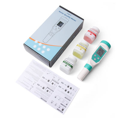 7 - in - 1 Water Quality Tester - FAC/pH/ORP/Salinity/TDS/EC/Temp Meter for Aquaculture, Home & Lab