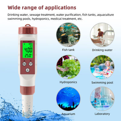Smart 4 - in - 1 Water Quality Tester with Bluetooth - pH/TDS/EC/Temp Meter for Home, Hydroponics & Lab
