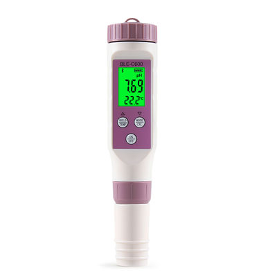 Smart 7 - in - 1 Bluetooth Water Quality Tester - pH/EC/TDS/ORP/Salt/S.G/Temp Meter for Home, Lab & Aquaculture