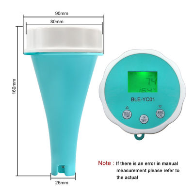 Smart Bluetooth Pool Water Tester - 6 - in - 1 pH/EC/TDS/ORP/CL/Temp Meter for Pool & Aquatic Venues