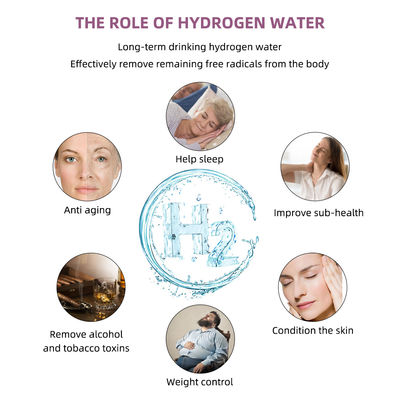 4 - in - 1 Hydrogen Water Quality Tester - H₂/pH/ORP/Temp Meter for Health, Aquaculture & Lab