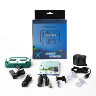 WiFi Enabled 6 In 1 Water Quality Tester Remote Monitor PH / TDS / EC / Salt / S.G / Temp For Aquarium Pool Lab