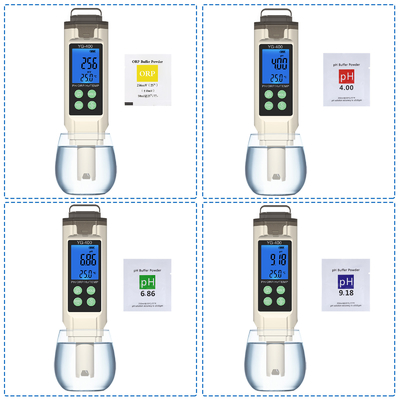 All-in-One  PH/ORP/Hydrogen/Temperature Water Quality Analyzer Water Tester