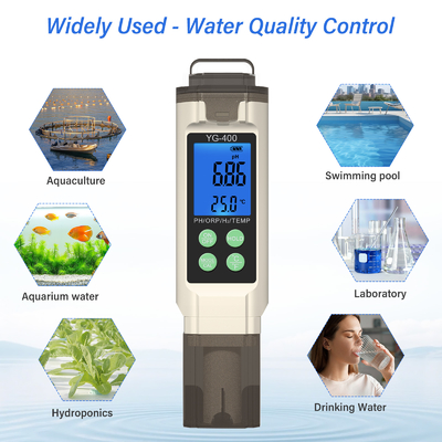 All-in-One  PH/ORP/Hydrogen/Temperature Water Quality Analyzer Water Tester