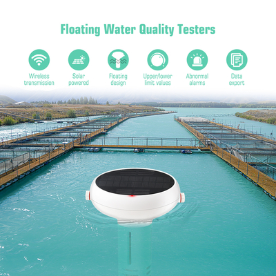 Wireless Zigbee WiFi Waterproof Floating Pool pH Meter with Solar Power for Swimming Pools