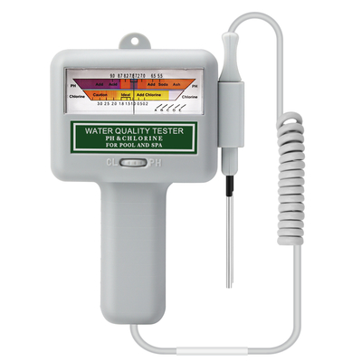 CL2 Tester 2 In 1 Water Quality PH & Chlorine PC-102 - High Precision Pool and Aquarium Tester