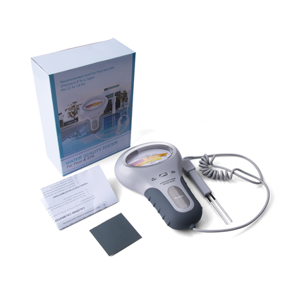 CL2 Tester 2 In 1 Water Quality PH & Chlorine PC-102 - Water Quality Testing Device for Swimming Pools & Aquariums