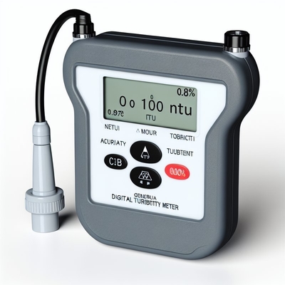 Portable Digital Turbidity Meter 0-1000 NTU ±0.8% Accuracy