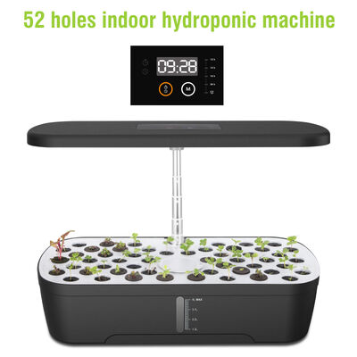 52-Pod Indoor Hydroponic Garden System with Smart Grow Light and Automatic Watering for Home Vegetable & Herb Growing