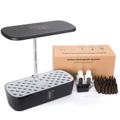 52-Pod Indoor Hydroponic Garden System with Smart Grow Light and Automatic Watering for Home Vegetable & Herb Growing