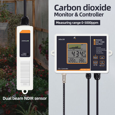 High Precision CO2 Controller AGc30 with Smart Ventilation for Greenhouse Control System