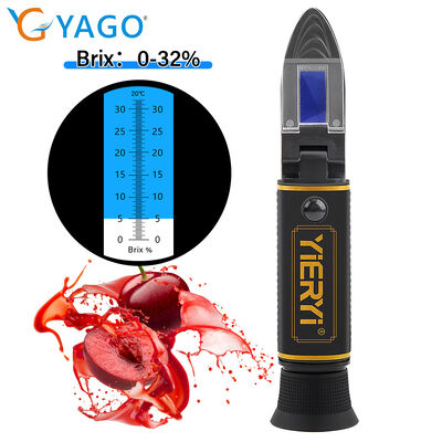 Robust Sugar Content Refractometer Resistant to Harsh Environments Ideal for Sugar Concentration Testing in Field and Lab