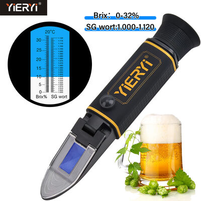 Digital Portable Brix Tester Fast Accurate Sugar Content Measurement Instrument Ideal for Control in Juice Wine and Honey