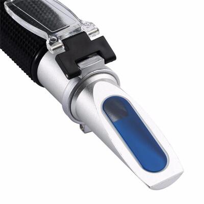 Handheld Brix Refractometer with 0-10% Brix Range and Automatic Temperature Compensation for Sugar Testing