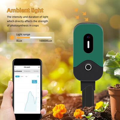 Smart Multifunctional Soil Sensor with Zigbee Connection and IP67 Waterproof for Plant Growth Monitoring