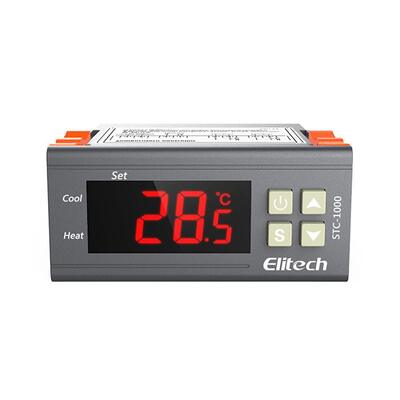 STC-1000 Digital Thermostat Temperature Controller with LCD Display 0.1°C Resolution and High Temperature Alarm