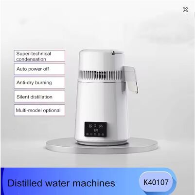 Fuyao K40107 750W 4L Capacity SUS304 Stainless Steel Distilled Water Machine for Home, Lab & Dental Use