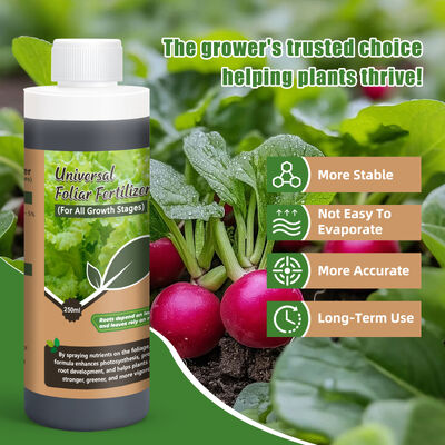 250ml High Accuracy Universal Foliar Fertilizer for Plant Growth Enhancer and Universal Testing