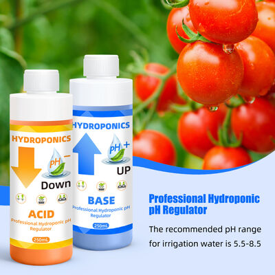 Hydroponic pH Adjustment Kit with 250mL Capacity for Optimal Plant Nutrient Absorption and Stable Formula