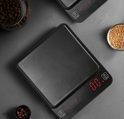 High Accuracy 0.1g LED Display Coffee Scale with 3kg Capacity for Electronic Kitchen Use