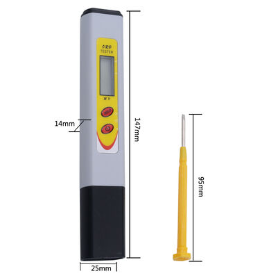 Yieryi ORP Meter Water Tester with Clear LCD Backlight and Compact Pen-Type Design for -1999mV to 1999mV Range