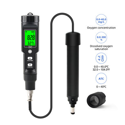 Portable Pen-Type Dissolved Oxygen Meter with 0.1mg/L Accuracy and ATC for Aquarium and Fish Farming
