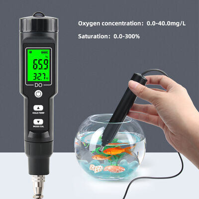 Portable Pen-Type Dissolved Oxygen Meter with 0.1mg/L Accuracy and ATC for Aquarium and Fish Farming