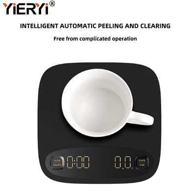 Touch Screen Electronic Digital Coffee Scale with 0.1g Accuracy and USB Rechargeable Kitchen Weighing Scale
