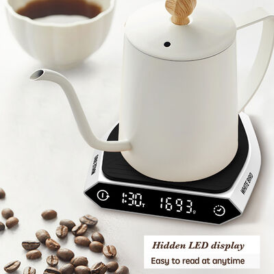 2KG/0.1G Digital Kitchen Scale with USB Charging and High Precision Sensor for Coffee and Baking