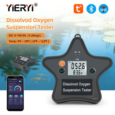 Smart Bluetooth Dissolved Oxygen Meter with 0~20 mg/L Range and Magnetic Charging for Aquaculture and Labs