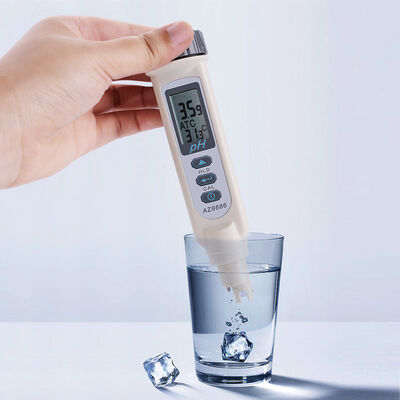 High-Precision Digital pH Meter with 3-Point Auto Calibration for Portable Water Quality Testing