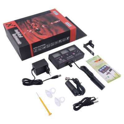 6 in 1 Water Quality Tester with LCD Display and Automatic Temperature Compensation for PH TDS EC CF RH TEMP