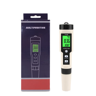 4 in 1 Digital Water Quality Meter with IP67 Waterproof Rating and LCD Display for H2, ORP, pH, and Temperature Measurement