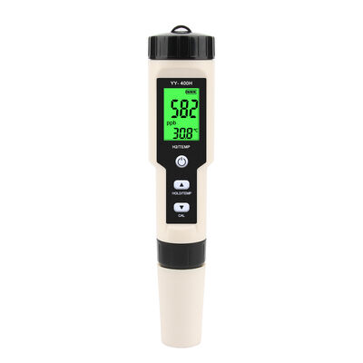 Digital Hydrogen Tester Pen with Dual Measurement and Waterproof Design for High Accuracy Water Quality Testing