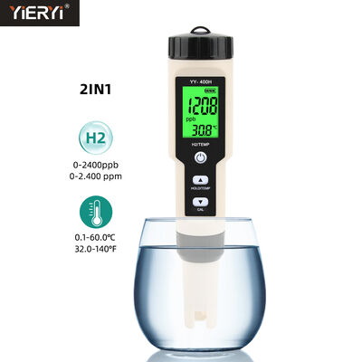Digital Hydrogen Tester Pen with Dual Measurement and Waterproof Design for High Accuracy Water Quality Testing