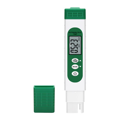 5-in-1 Multifunction Digital Salinity Meter with High-precision Probe and Automatic Temperature Compensation