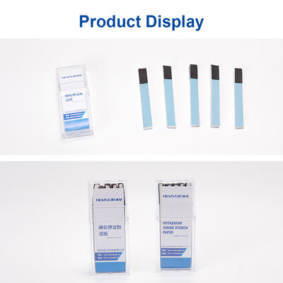 NEWSTAR Potassium Iodide Starch Test Paper 100 Strips/Box For Detection Of Oxidizing Agents Laboratory Chemical Test Strips